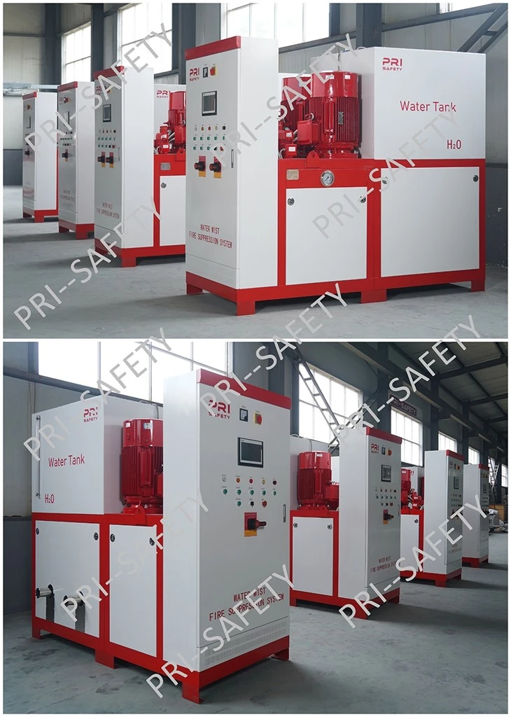 Eco-Friendly High Pressure Water Mist Fire System For Electronics IT Equipment Water Mist System best